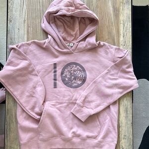 Sustainable clothing ten tree Pink Hoodie 💯 biologic cotton